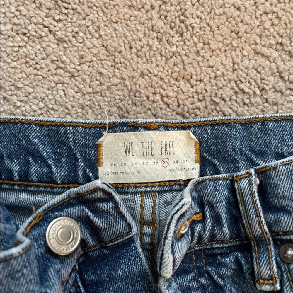 We The Free - Free People high-waisted denim - Picture 3 of 5